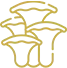 Icon representing premium mushroom varieties